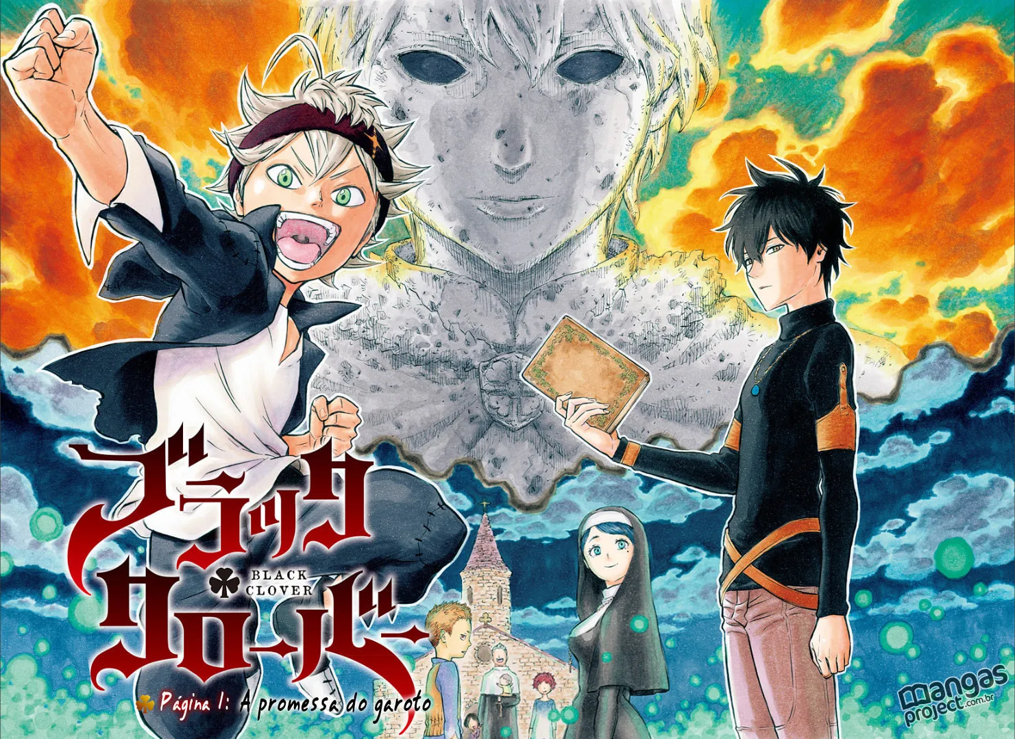 Black Clover — Cap. 1, pág. 3
