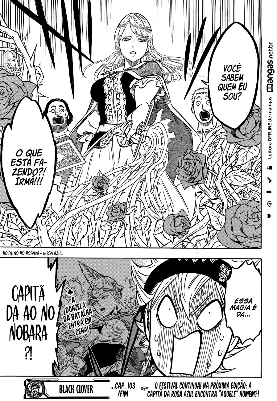 Black Clover — Cap. 103, pág. 18