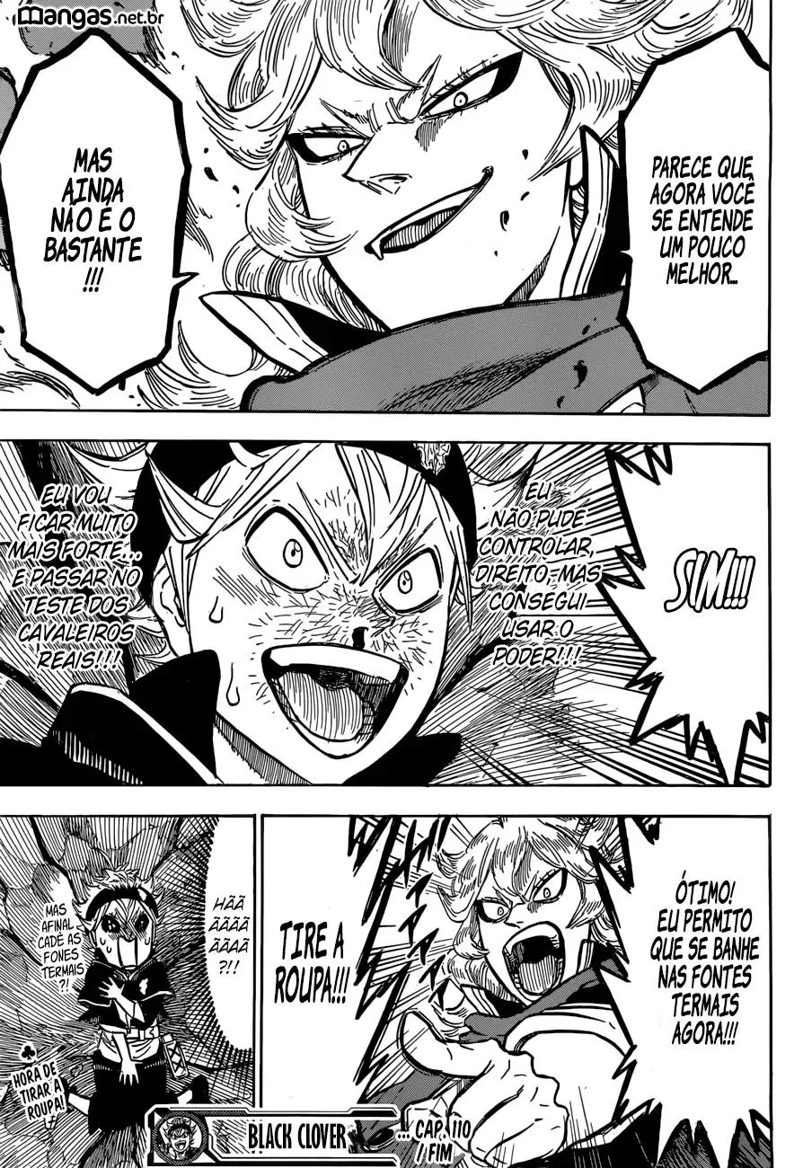 Black Clover — Cap. 110, pág. 18