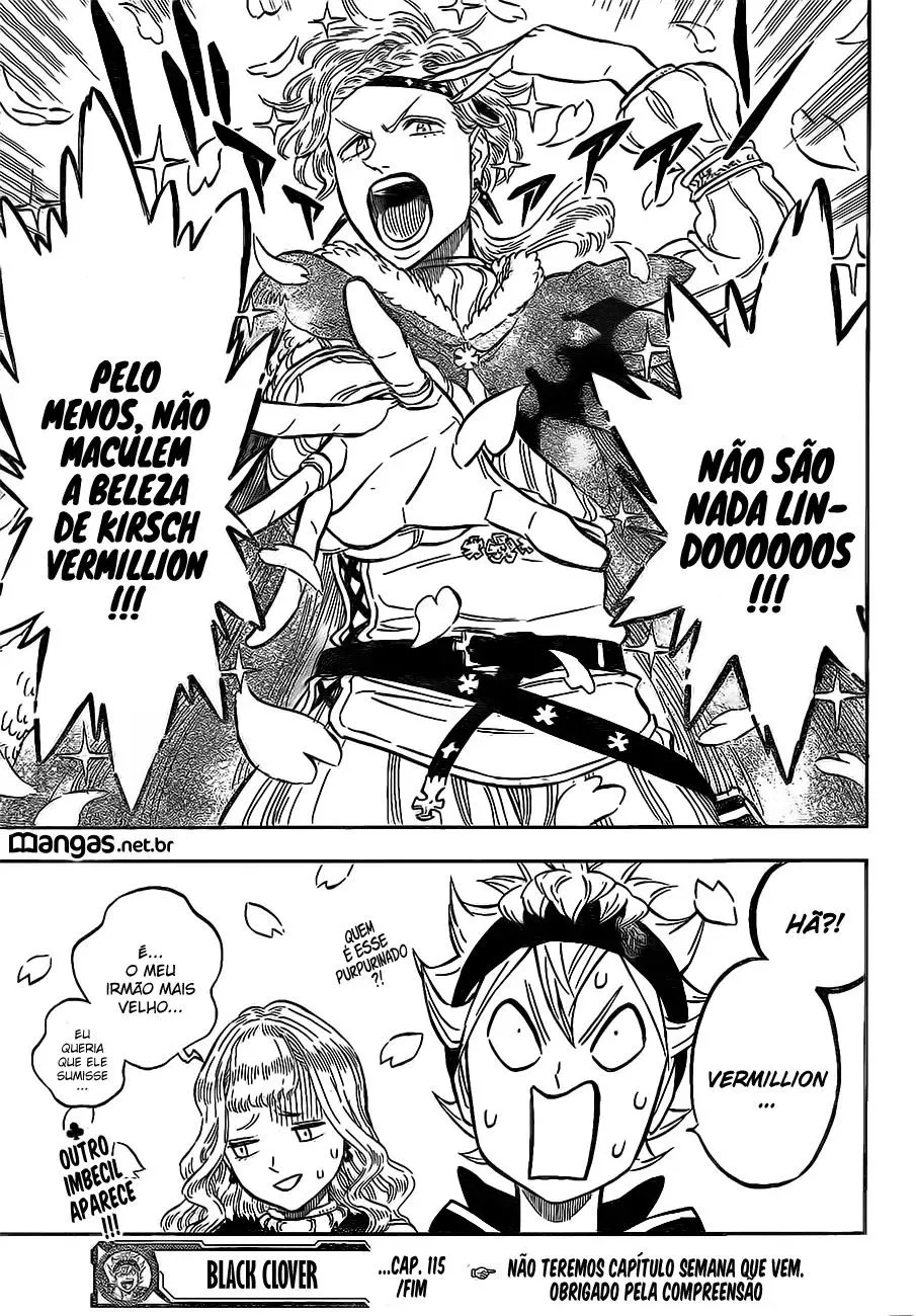Black Clover — Cap. 115, pág. 17