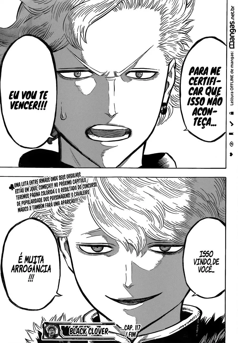Black Clover — Cap. 117, pág. 18
