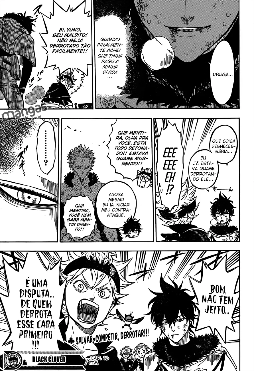 Black Clover — Cap. 16, pág. 18