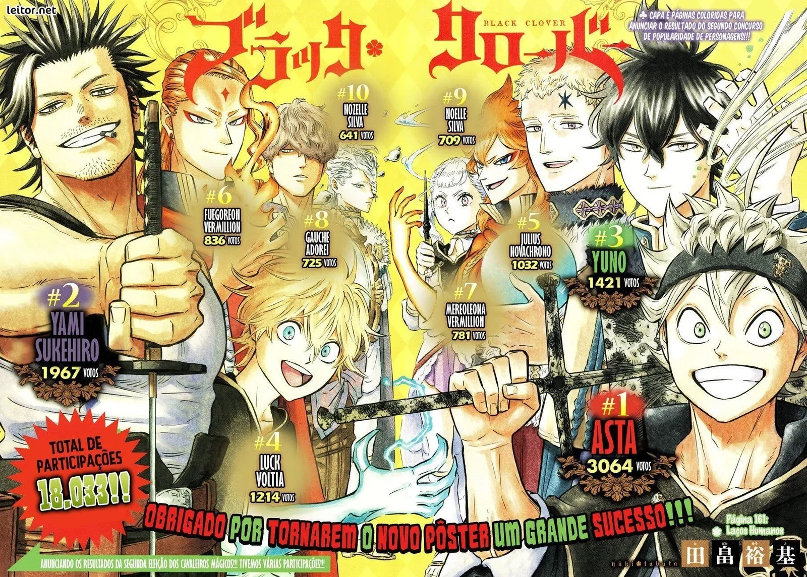 Black Clover — Cap. 161, pág. 3