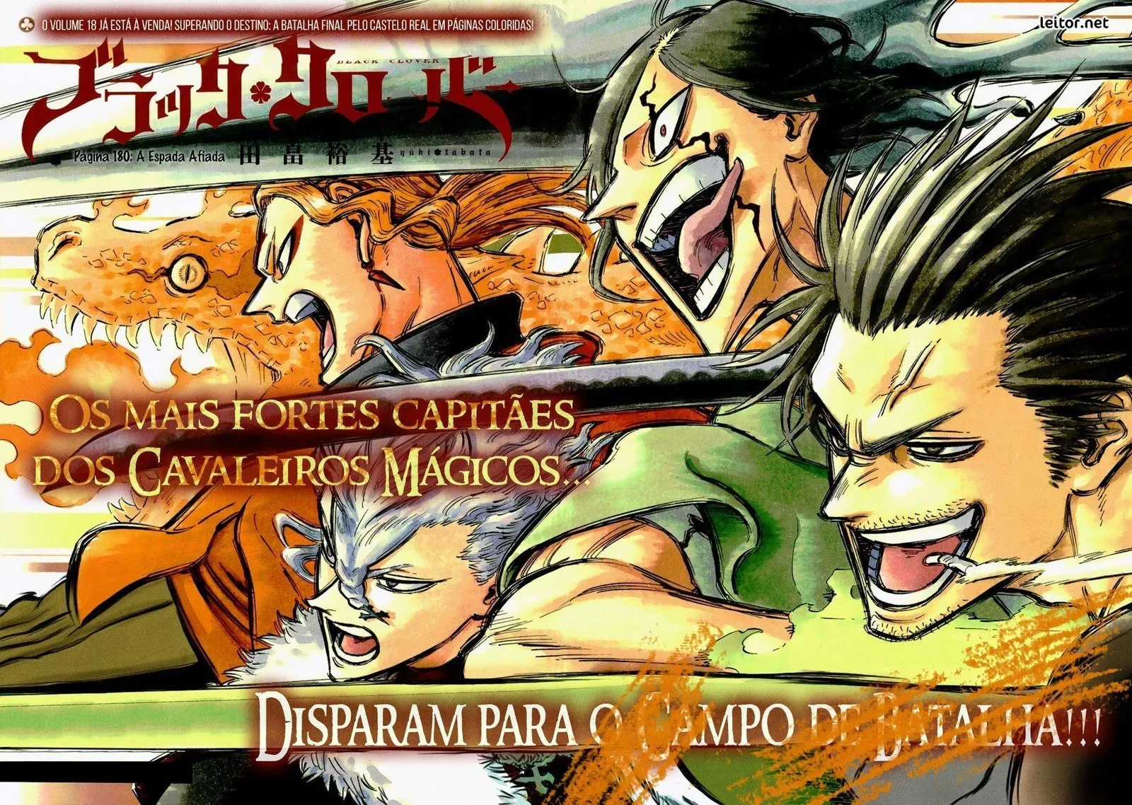 Black Clover — Cap. 180, pág. 3