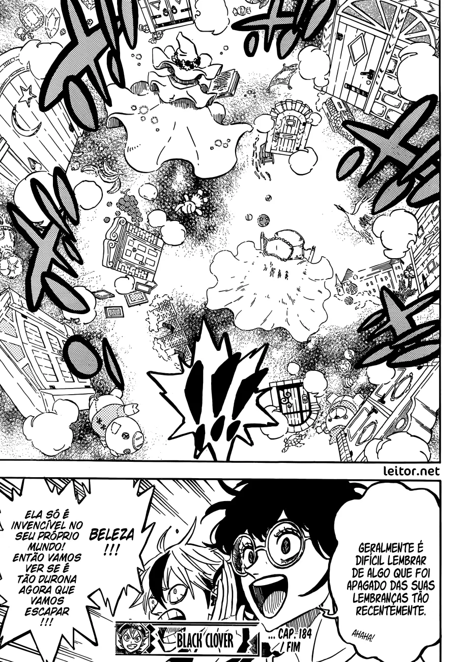 Black Clover — Cap. 184, pág. 17