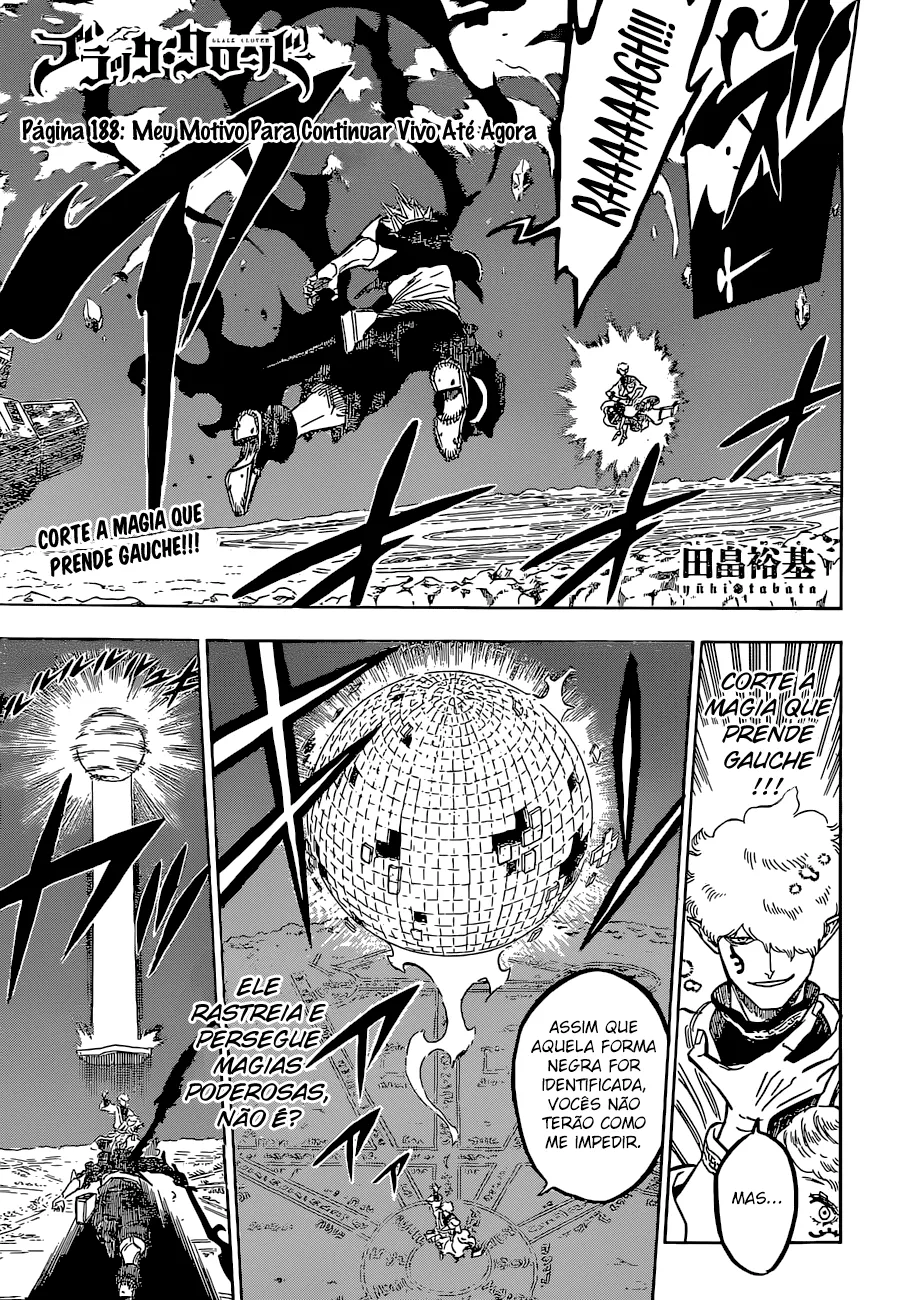 Black Clover — Cap. 188, pág. 4