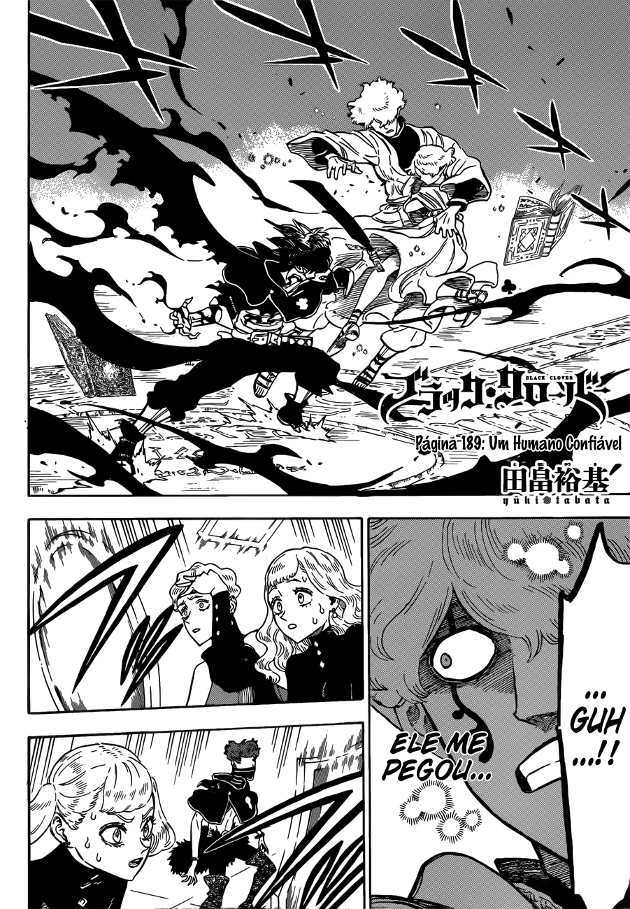 Black Clover — Cap. 189, pág. 3