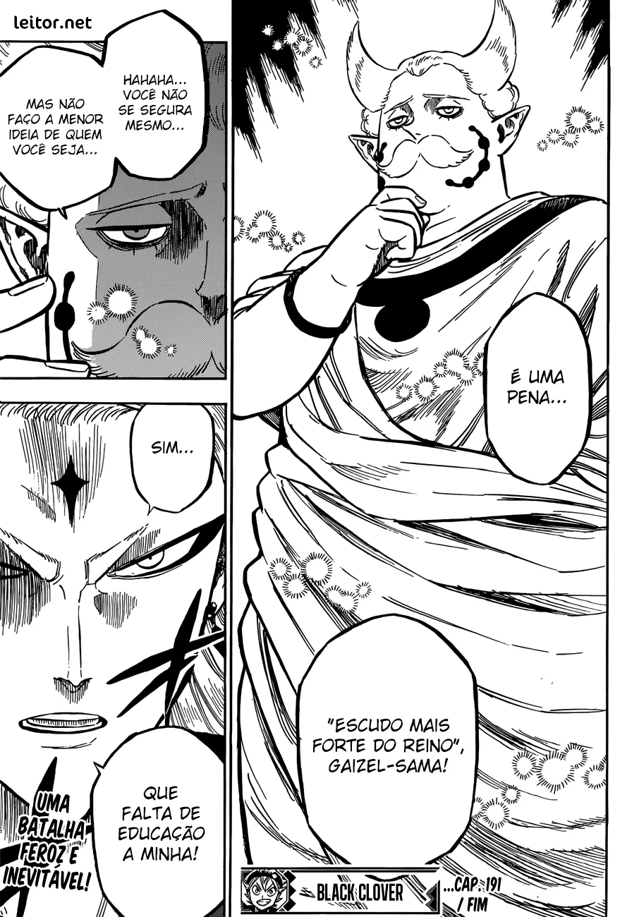 Black Clover — Cap. 191, pág. 14