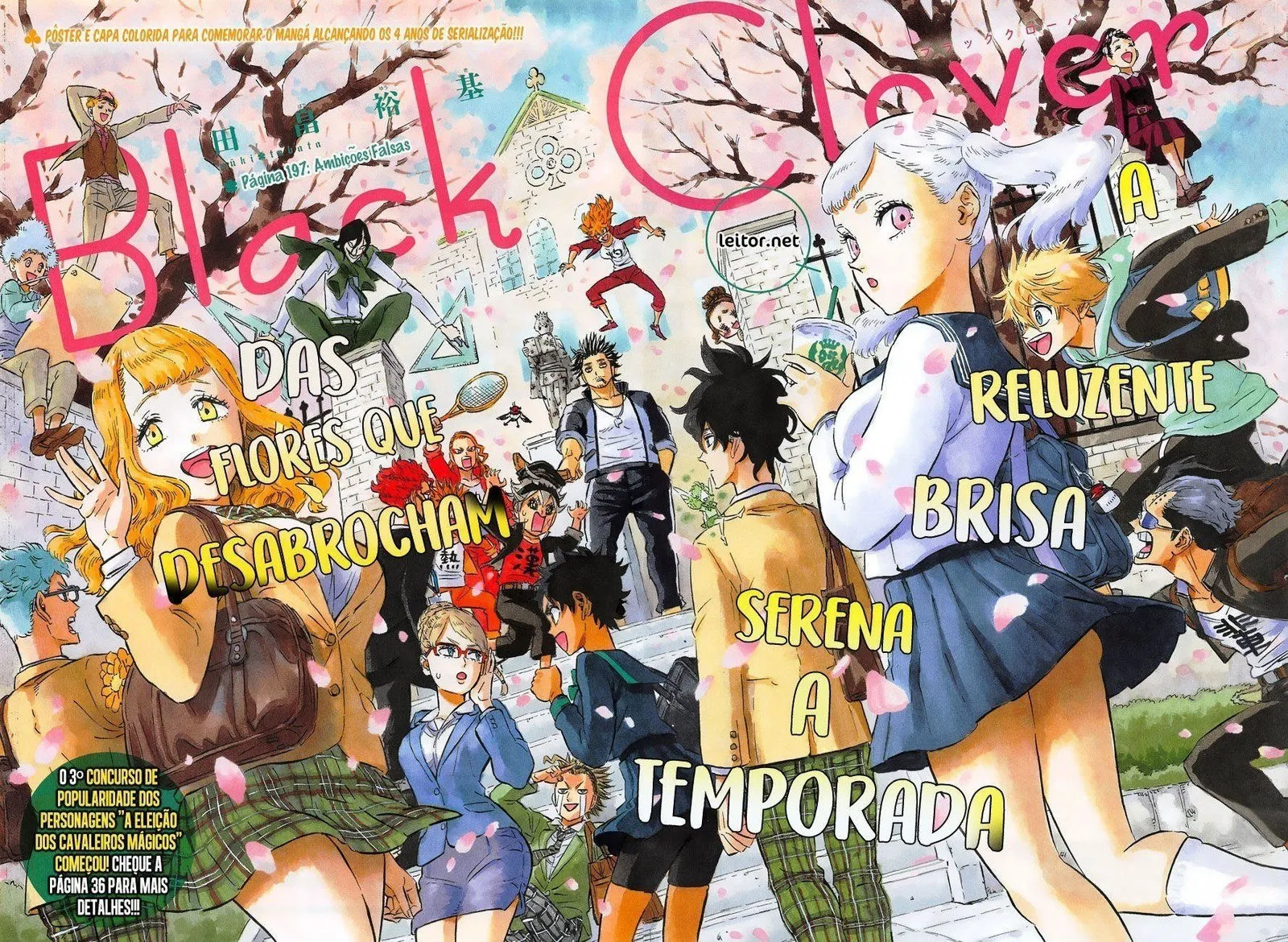 Black Clover — Cap. 197, pág. 3