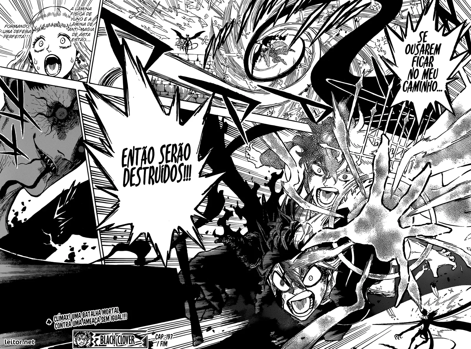 Black Clover — Cap. 197, pág. 17