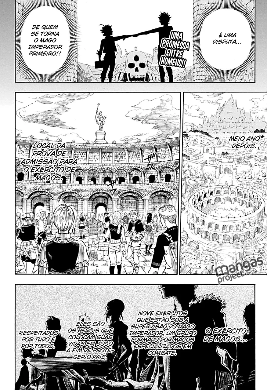 Black Clover — Cap. 2, pág. 3