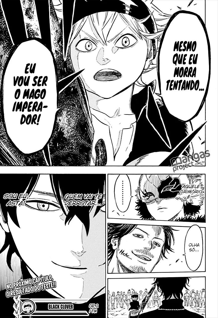 Black Clover — Cap. 2, pág. 26