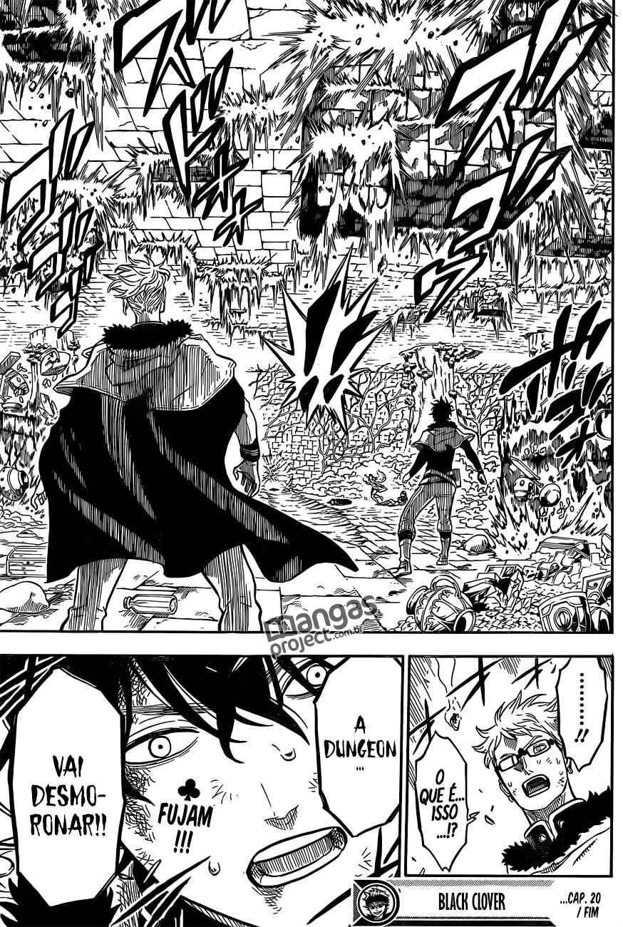 Black Clover — Cap. 20, pág. 18