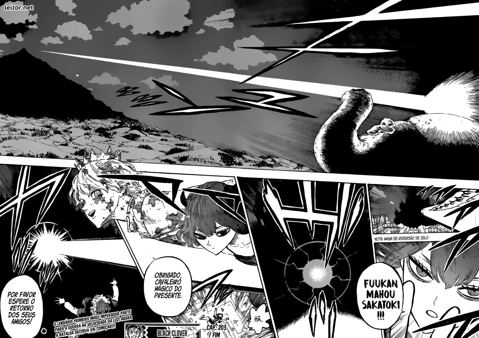 Black Clover — Cap. 203, pág. 14