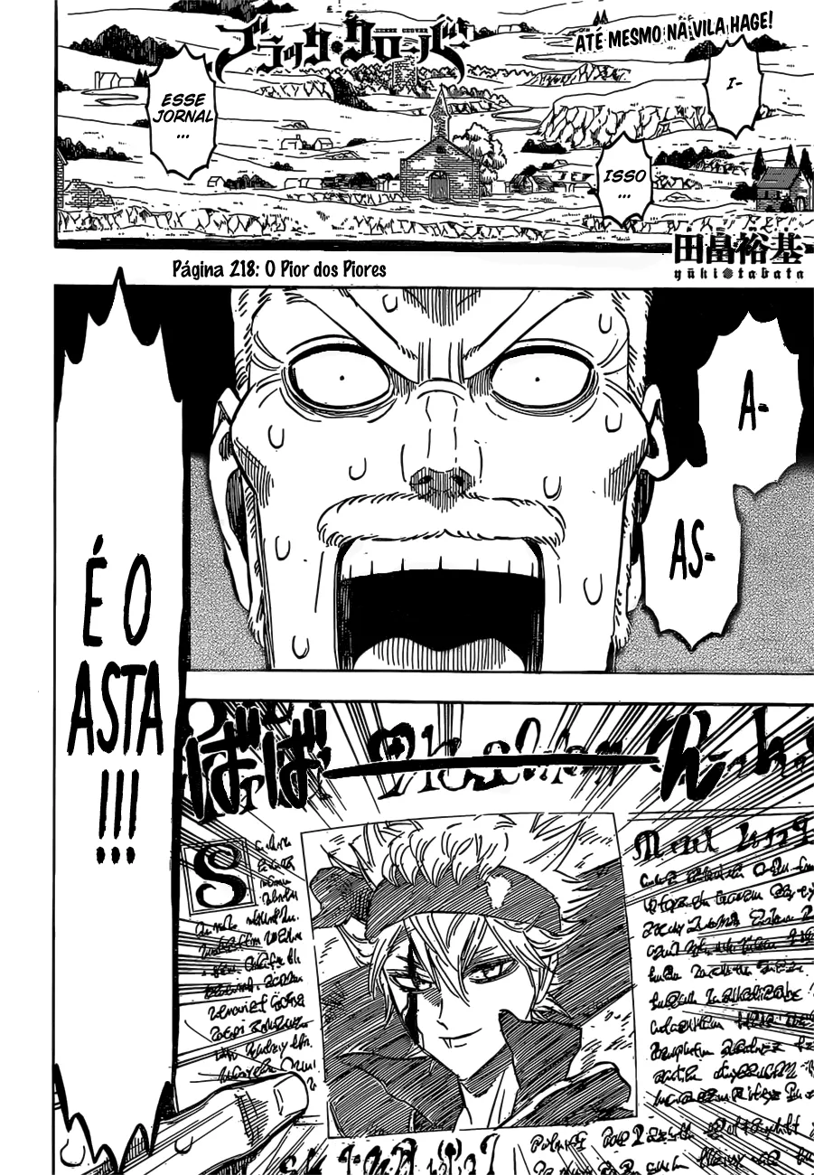Black Clover — Cap. 218, pág. 3