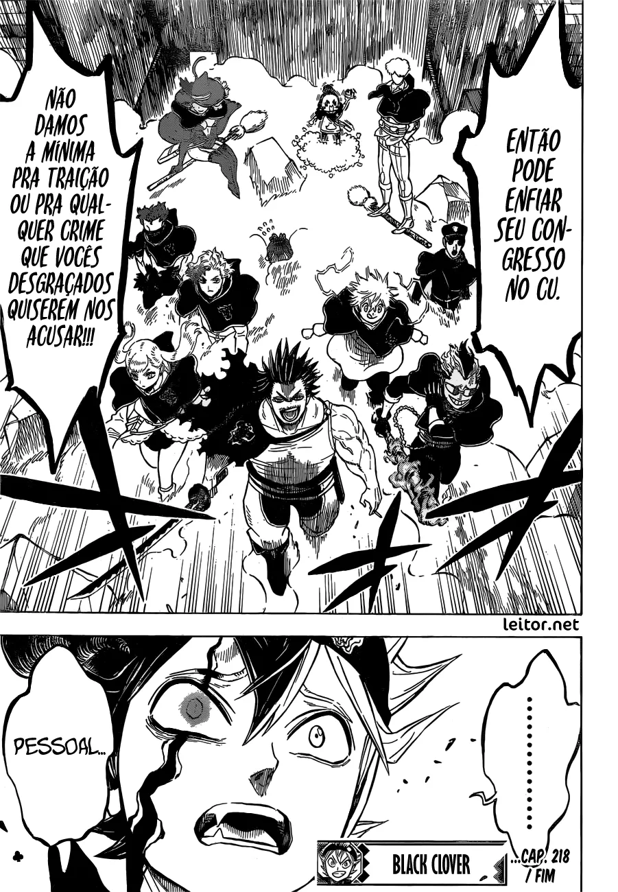 Black Clover — Cap. 218, pág. 15