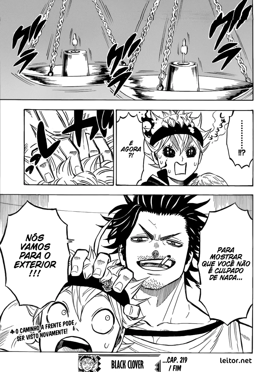 Black Clover — Cap. 219, pág. 14