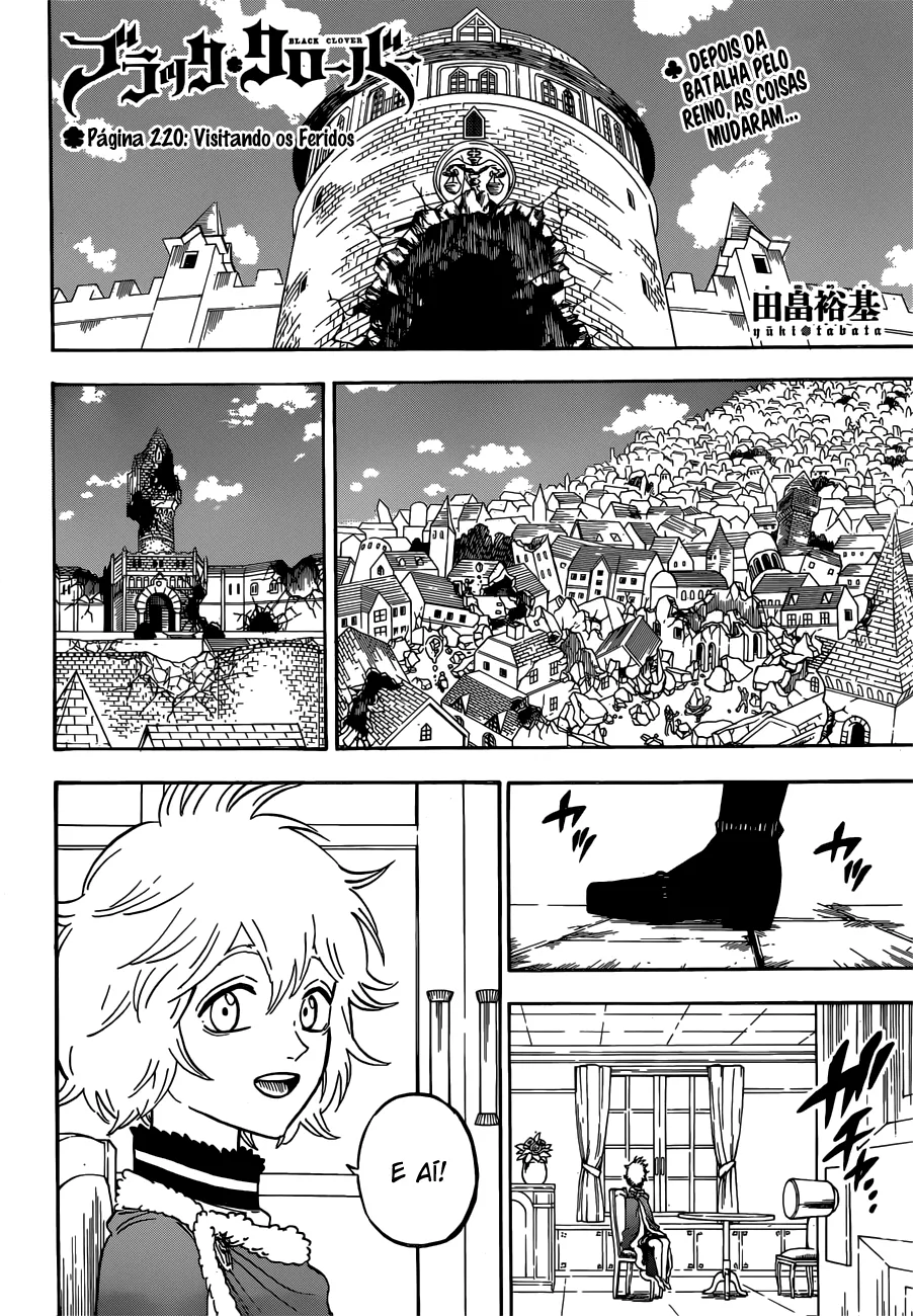 Black Clover — Cap. 220, pág. 3