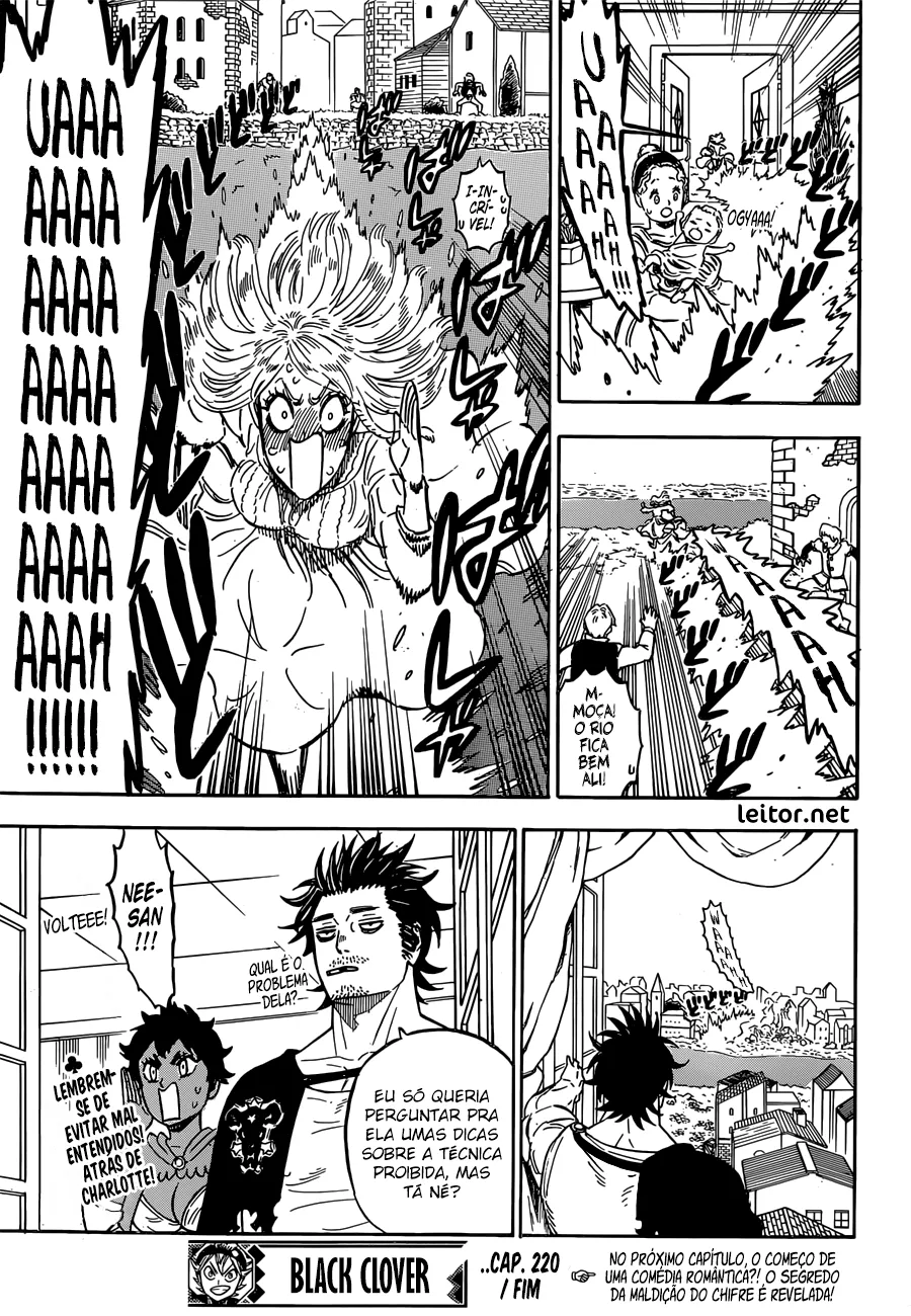 Black Clover — Cap. 220, pág. 16