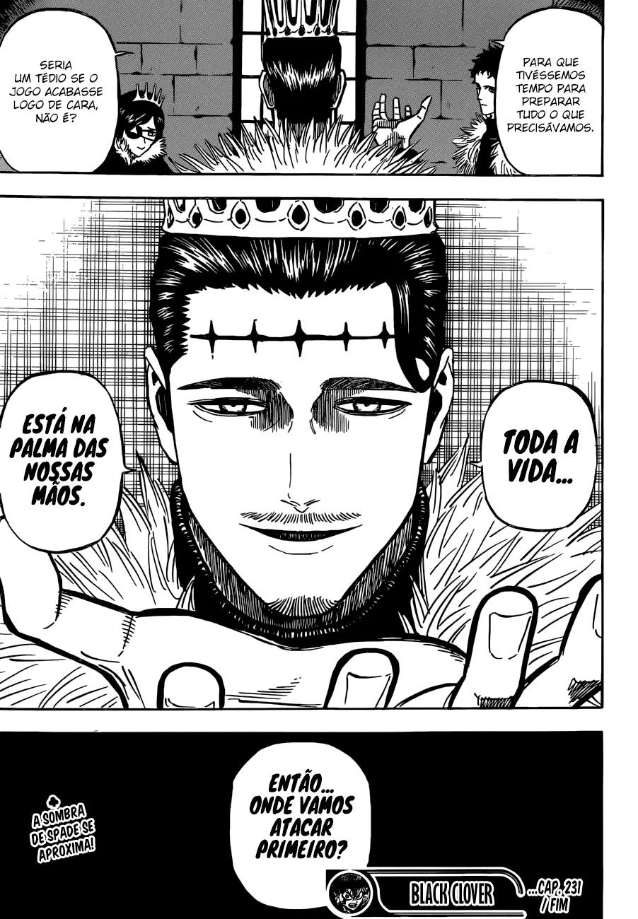 Black Clover — Cap. 231, pág. 16