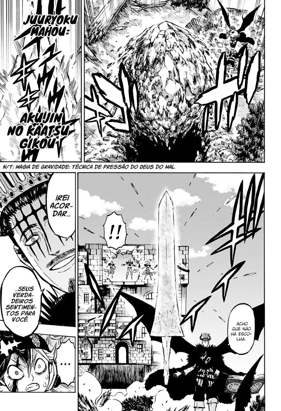 Black Clover — Cap. 242, pág. 13