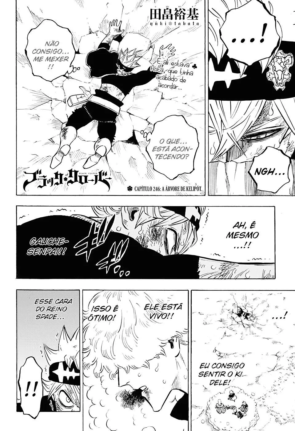 Black Clover — Cap. 246, pág. 3