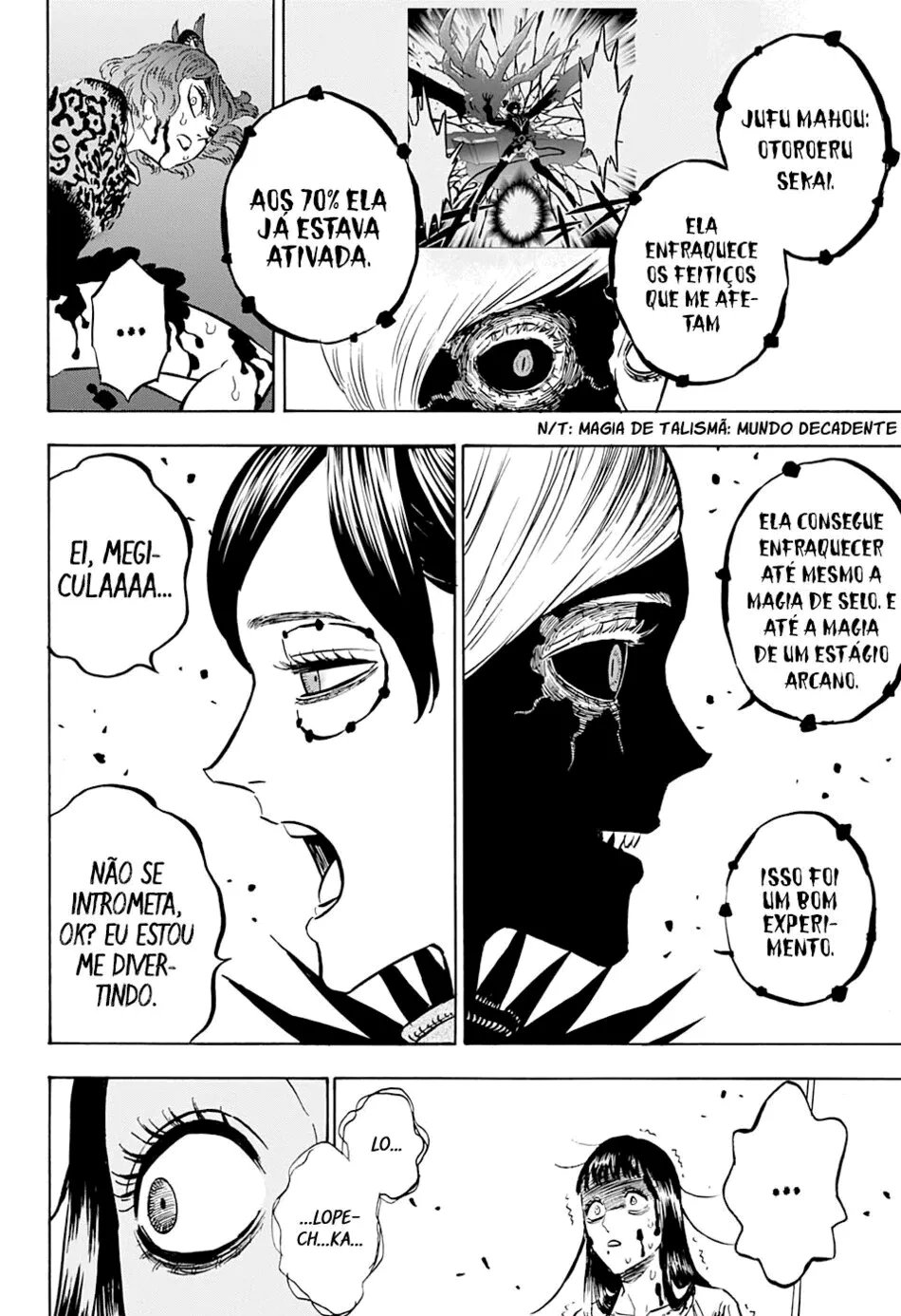 Black Clover — Cap. 254, pág. 8