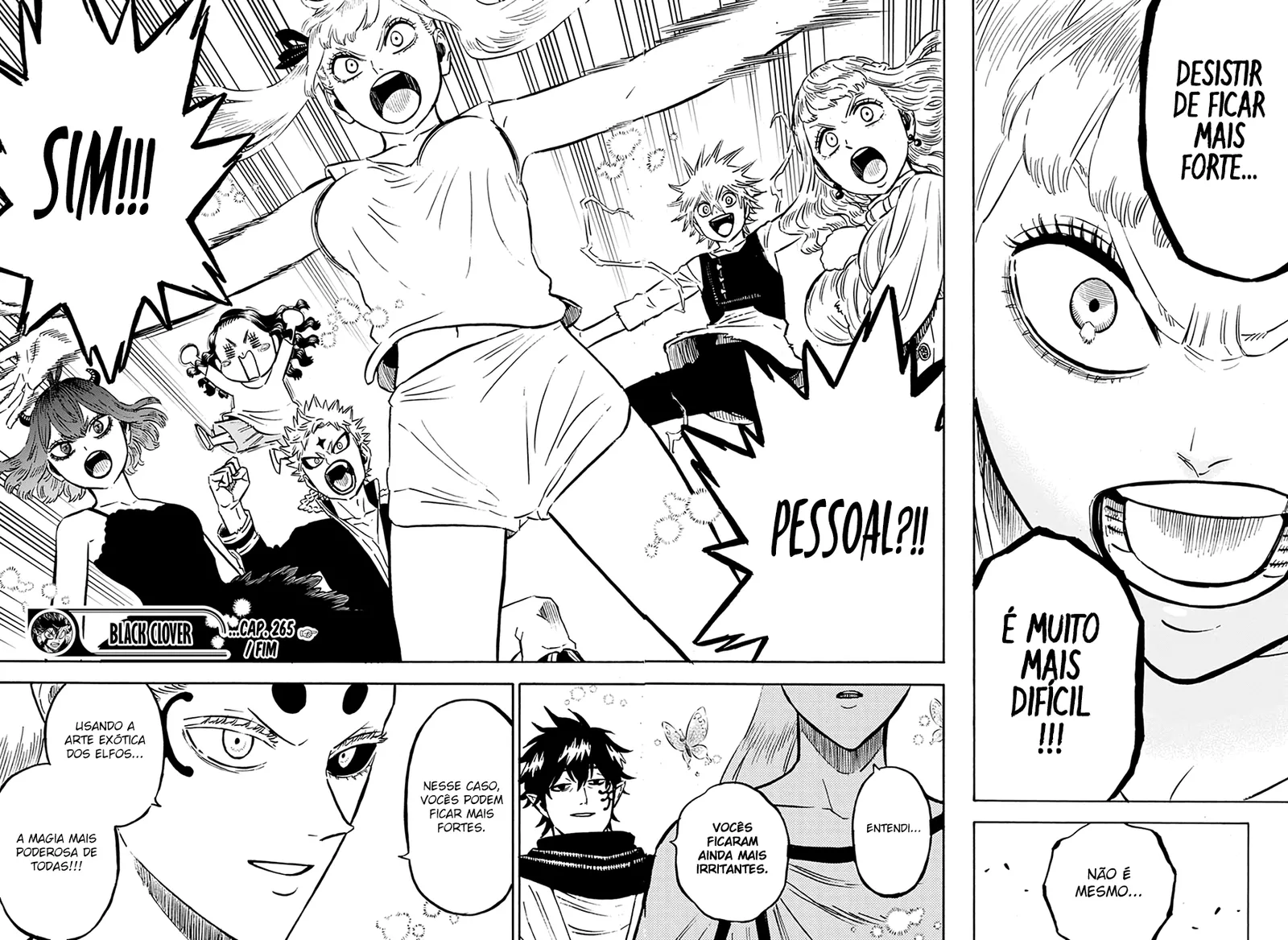 Black Clover — Cap. 265, pág. 8