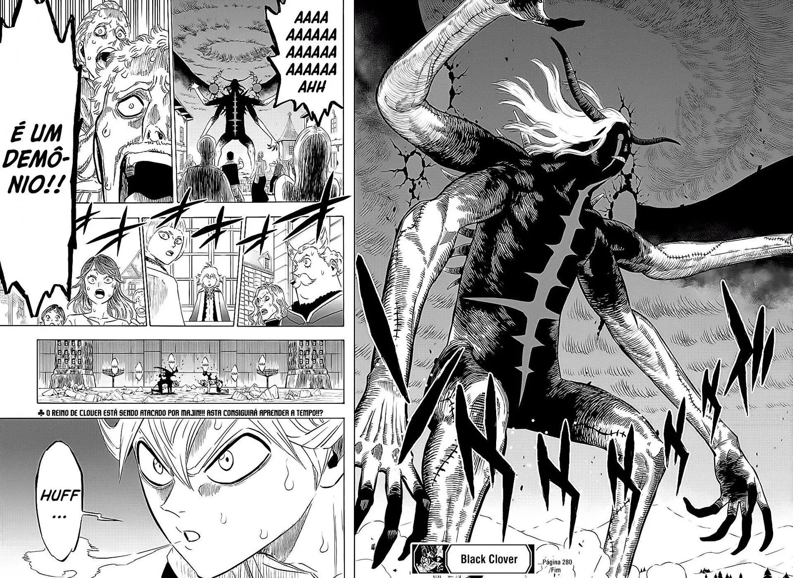 Black Clover — Cap. 280, pág. 13