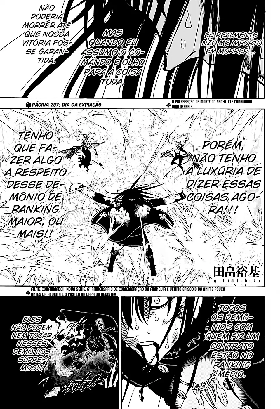 Black Clover — Cap. 287, pág. 8