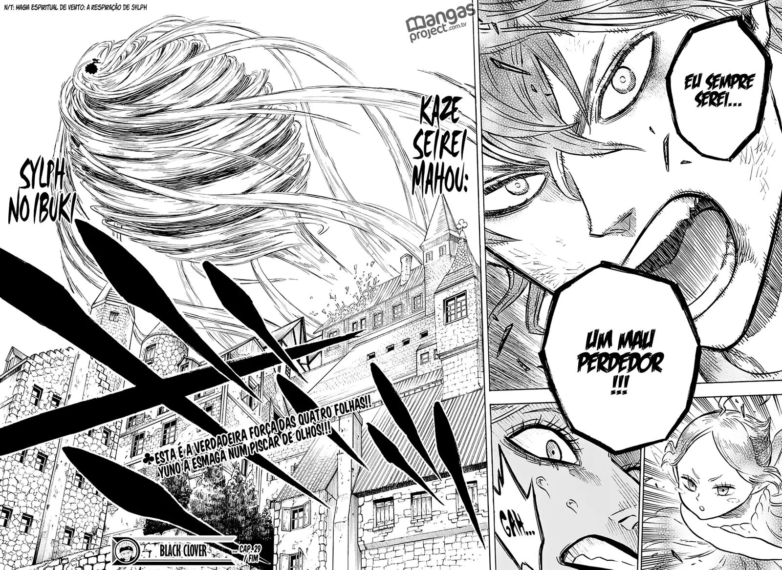 Black Clover — Cap. 29, pág. 18
