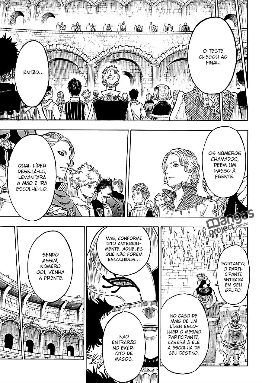 Black Clover — Cap. 3, pág. 6