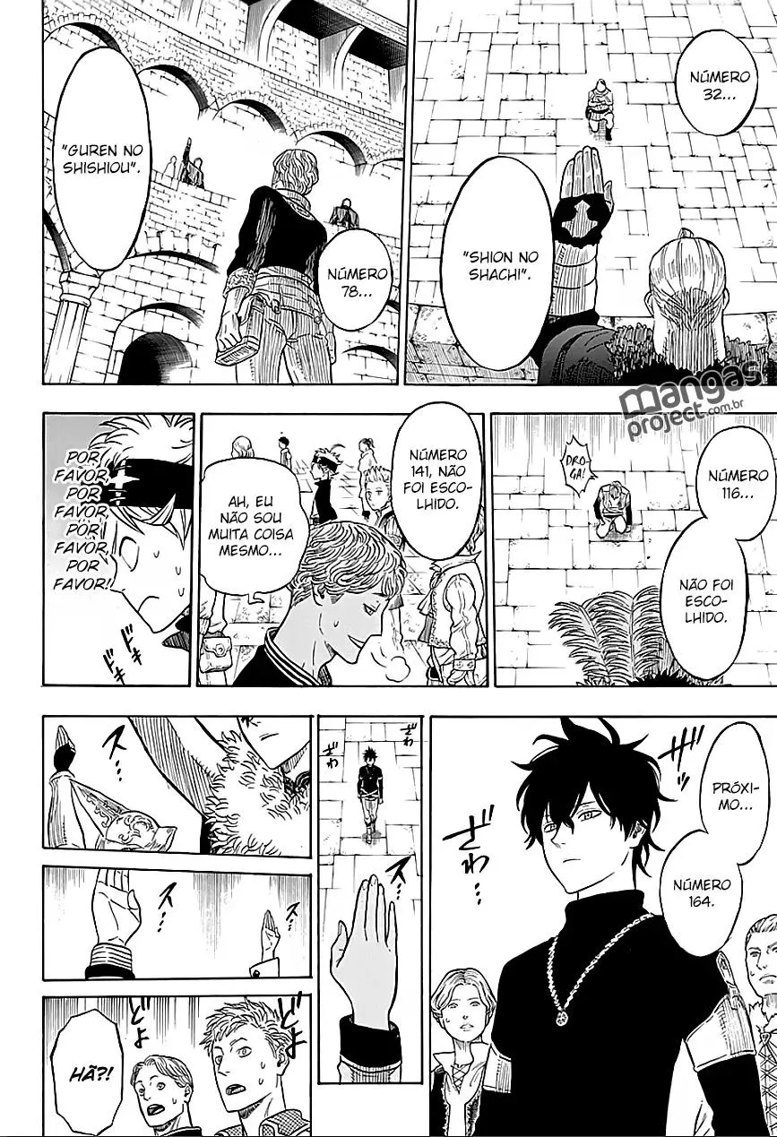 Black Clover — Cap. 3, pág. 7