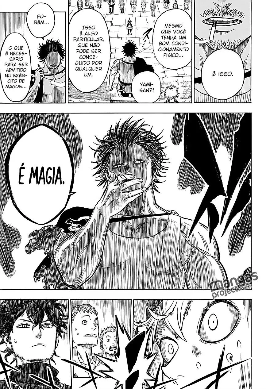 Black Clover — Cap. 3, pág. 10