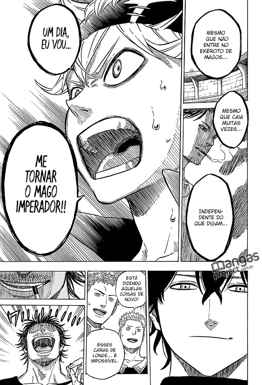 Black Clover — Cap. 3, pág. 12
