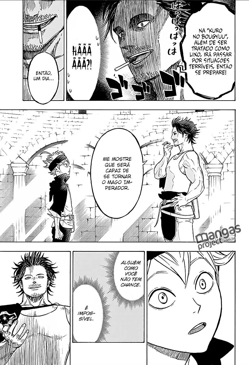 Black Clover — Cap. 3, pág. 14