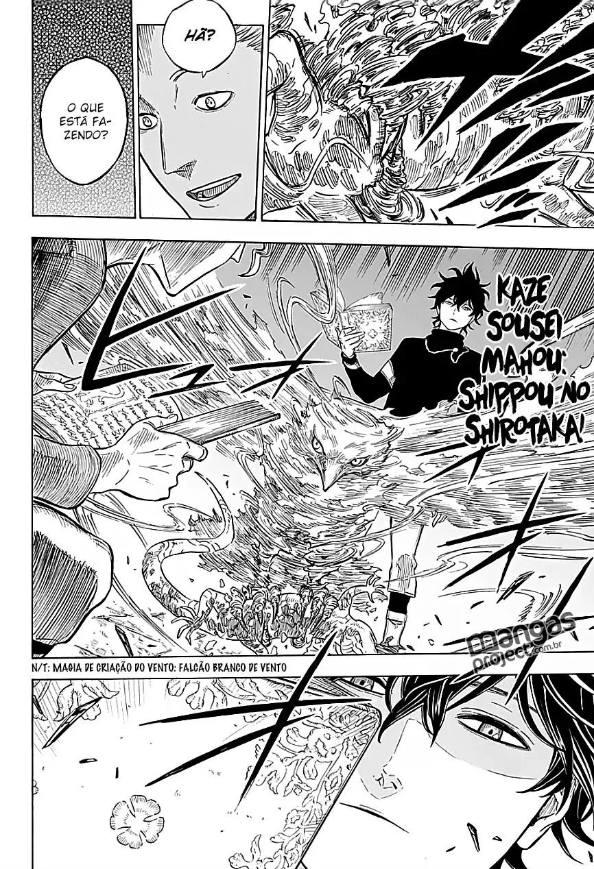 Black Clover — Cap. 3, pág. 17