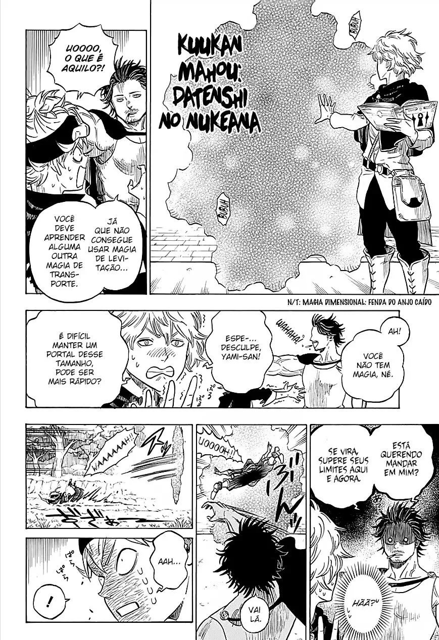 Black Clover — Cap. 3, pág. 21