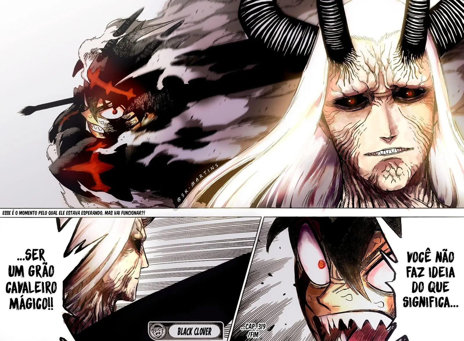Black Clover — Cap. 319, pág. 13