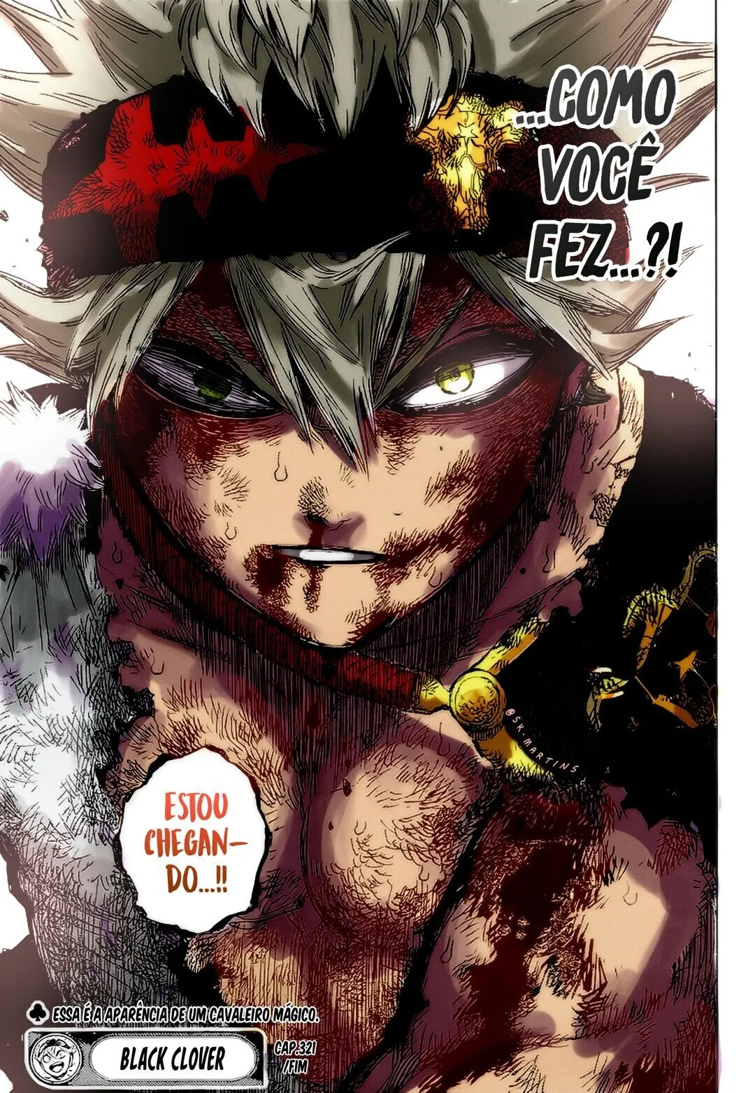Black Clover — Cap. 321, pág. 18