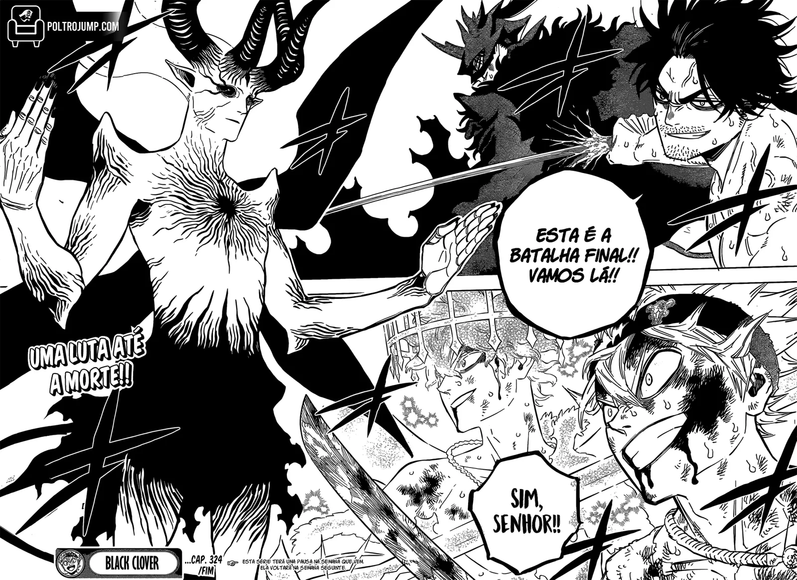 Black Clover — Cap. 324, pág. 13