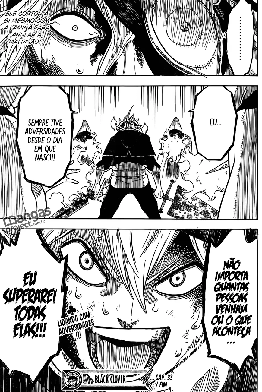Black Clover — Cap. 33, pág. 19