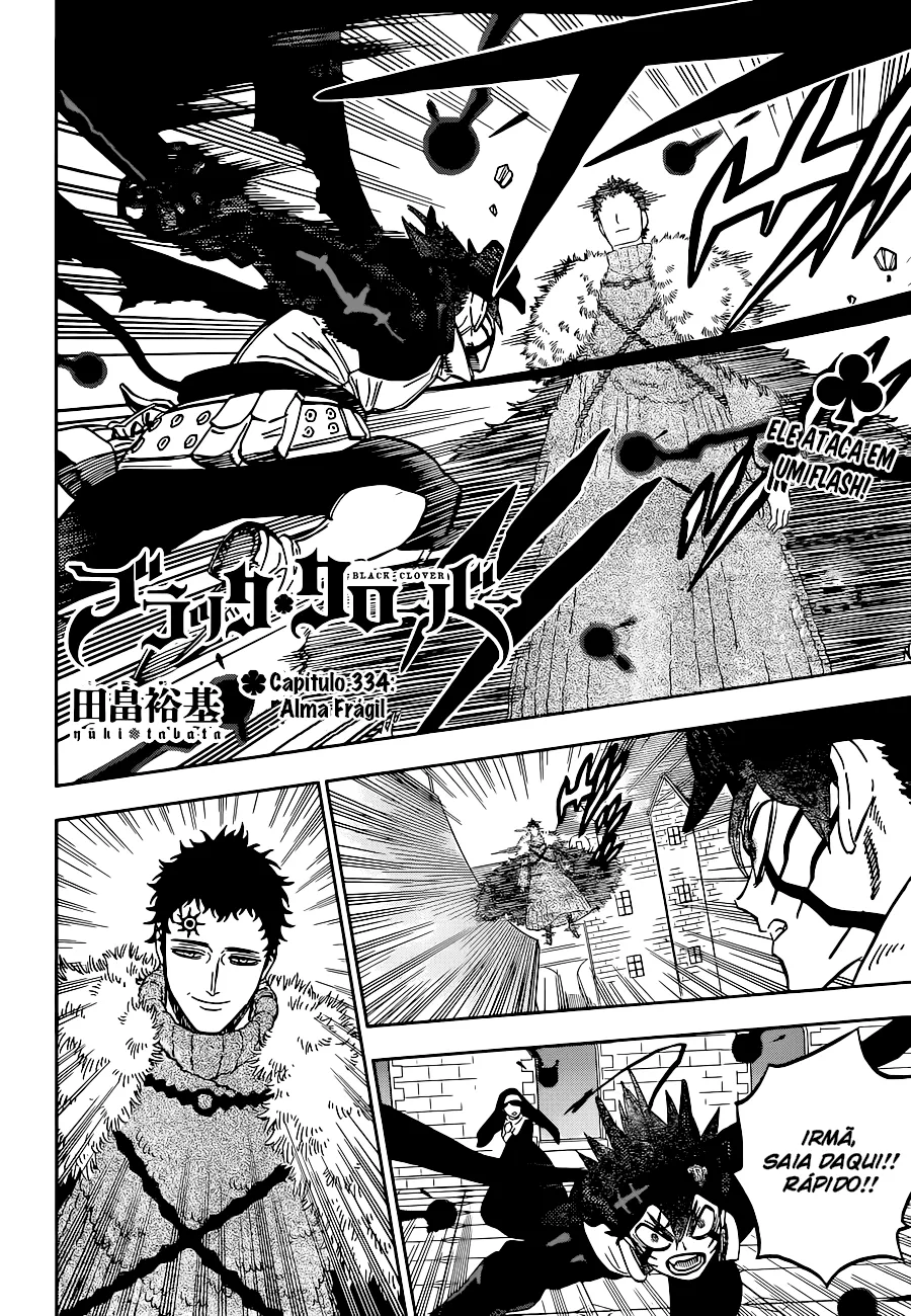 Black Clover — Cap. 334, pág. 3