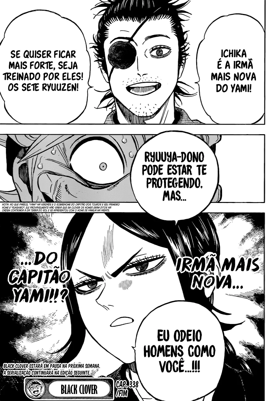 Black Clover — Cap. 338, pág. 17