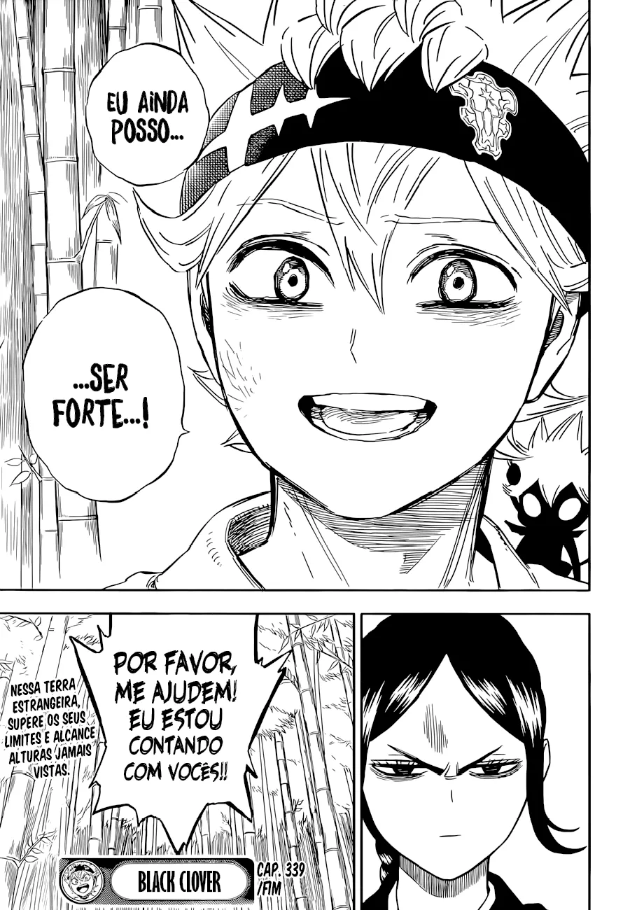 Black Clover — Cap. 339, pág. 18