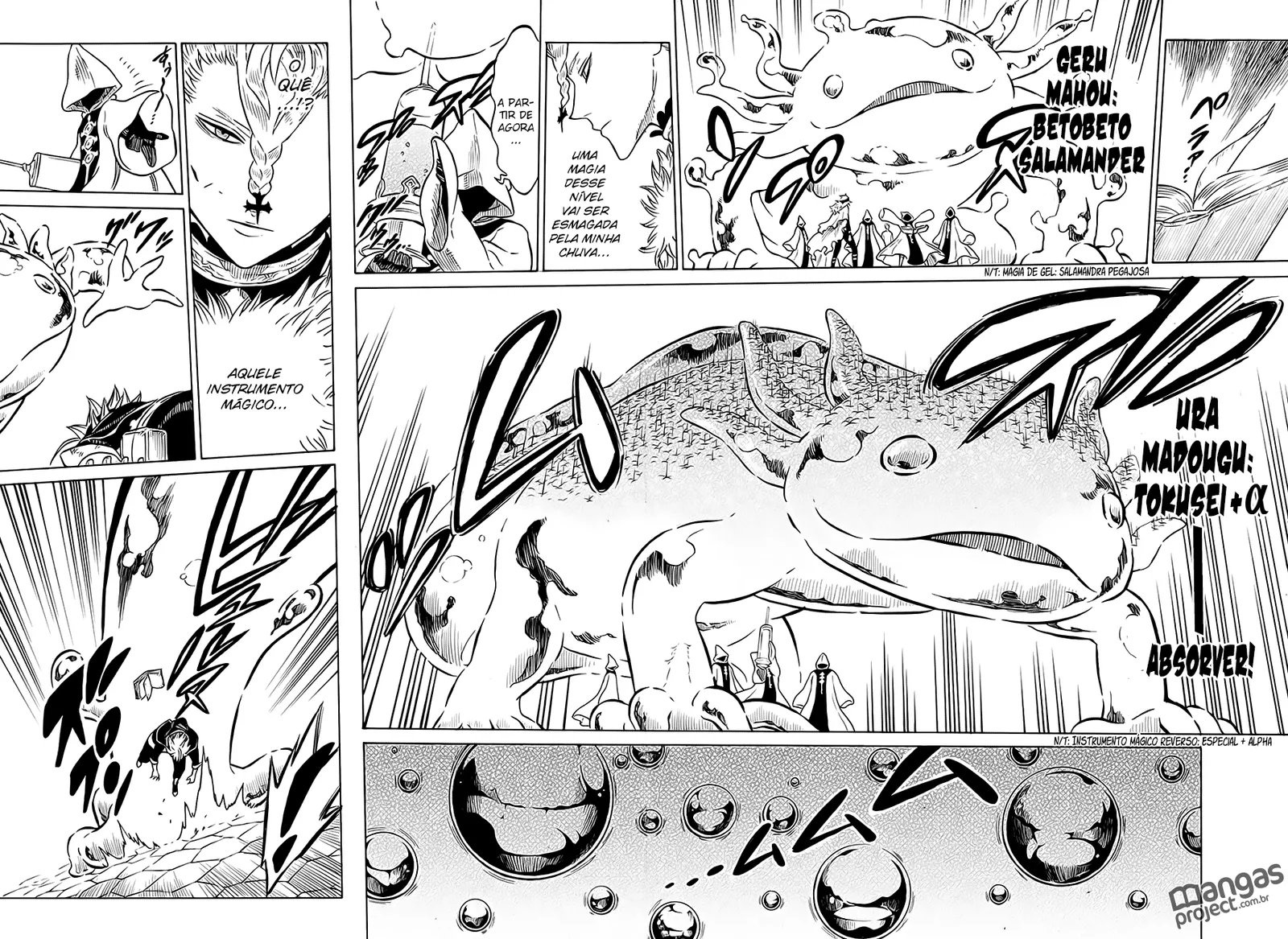 Black Clover — Cap. 34, pág. 16