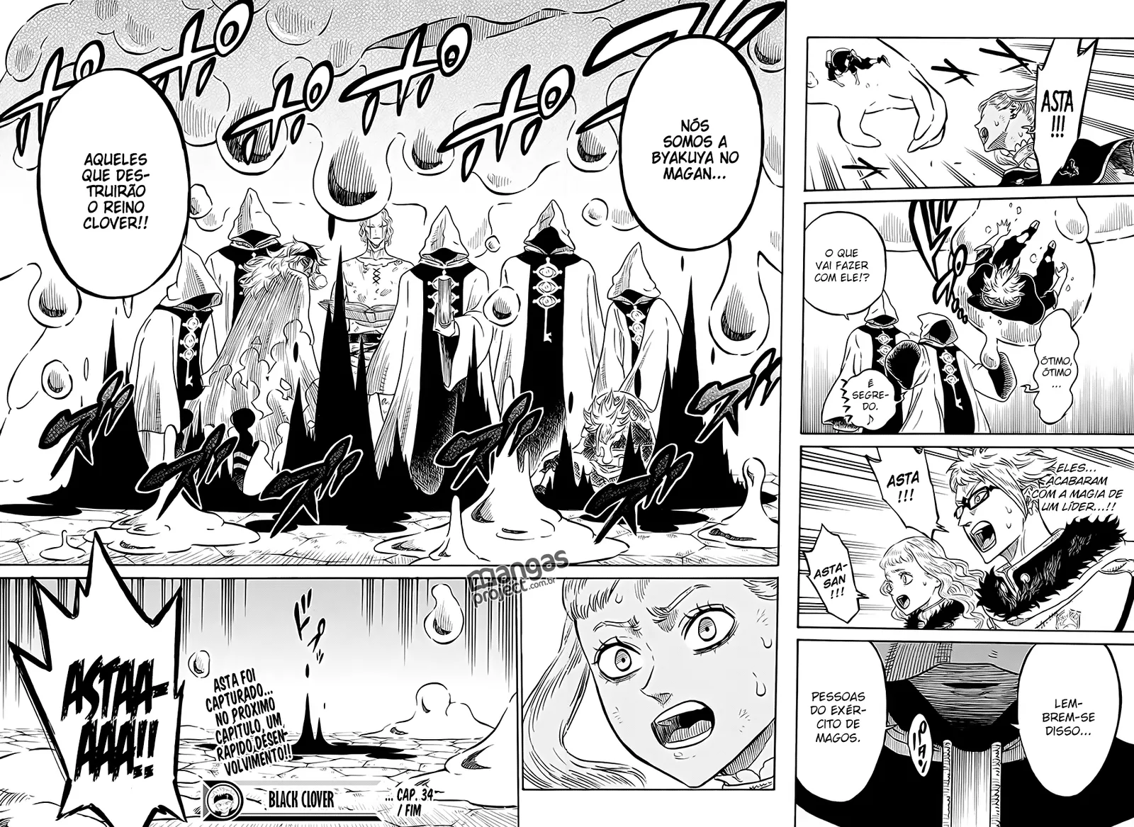 Black Clover — Cap. 34, pág. 17