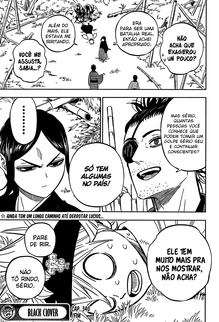 Black Clover — Cap. 340, pág. 16