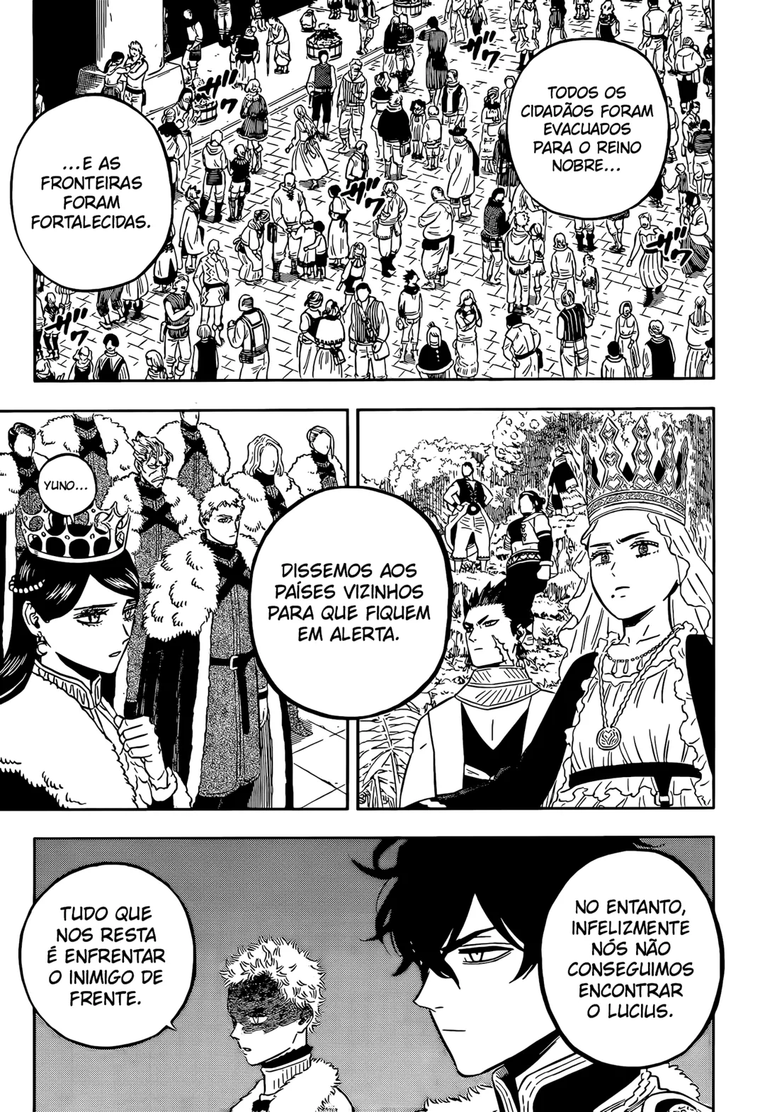 Black Clover — Cap. 354, pág. 3