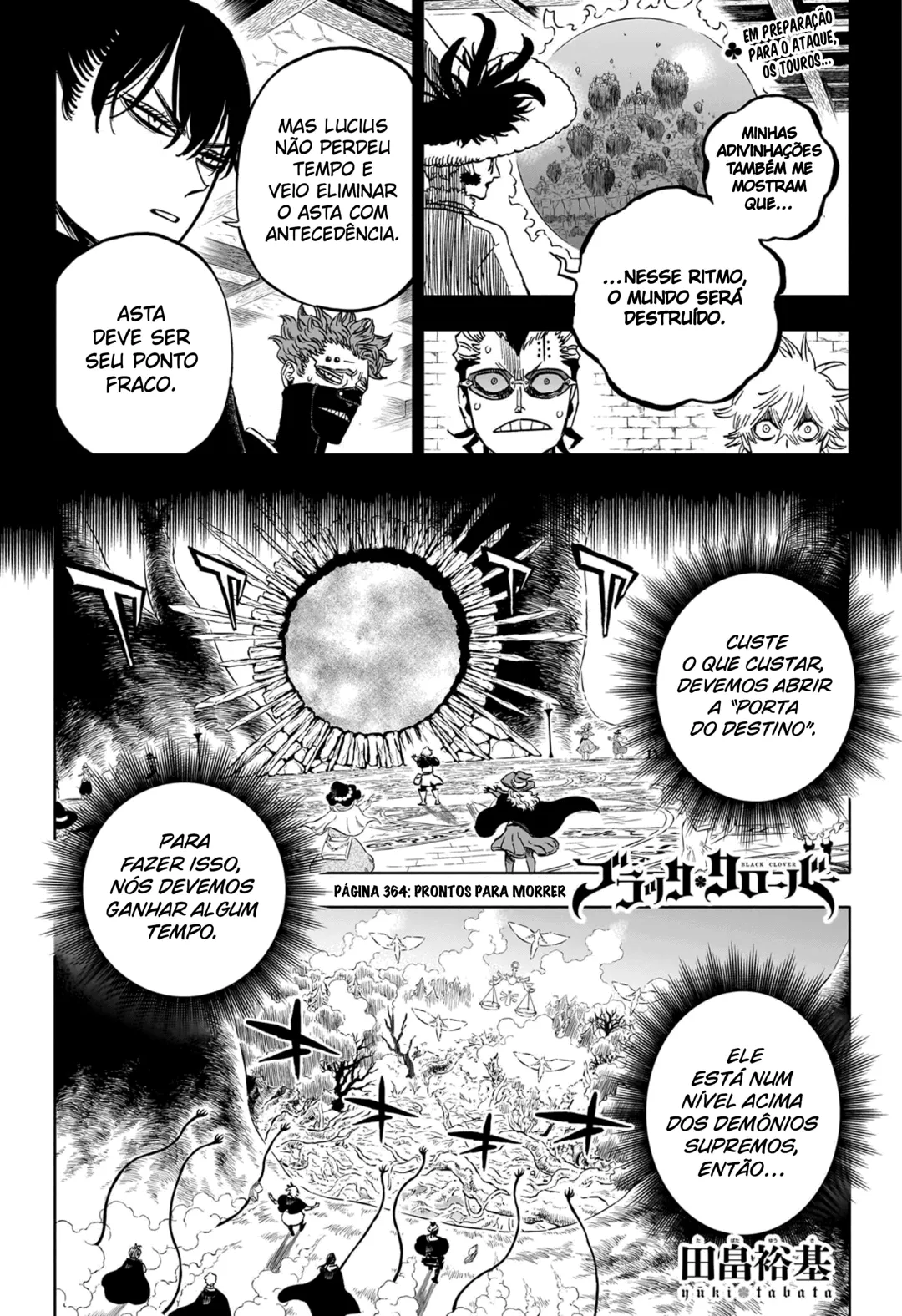 Black Clover — Cap. 364, pág. 3
